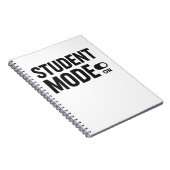 Student Mode On – Study Motivation ノートブック (右側)