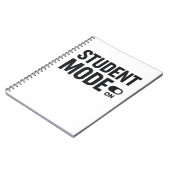 Student Mode On – Study Motivation ノートブック (左側)