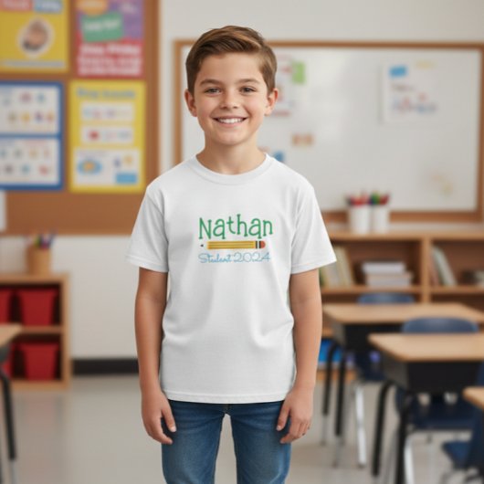 Student  Personalized Graduation T-Shirt Tシャツ