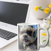 Student Pilot First Solo Cessna Photo Personalized コーヒーマグカップ