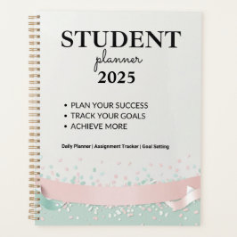 Student Planner 2025 – Personalized Daily Schedule プランナー手帳
