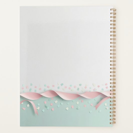 Student Planner 2025 – Personalized Daily Schedule プランナー手帳 (裏面)