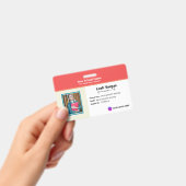 Student School Badge - Modern Identification card バッジ (手持ち)