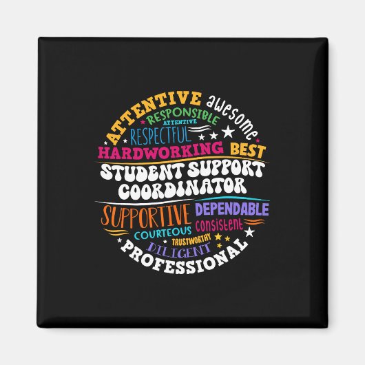 Student Support Coordinator Appreciation Day Back  マグネット (正面)