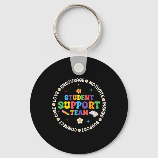 Student Support Team Appreciation Week バックトゥー キーホルダー (正面)
