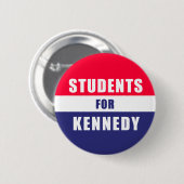 Students for Kennedyボタン 缶バッジ (正面&裏面)