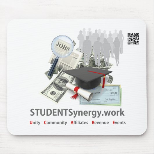 STUDENTSynergy – マウスパッド (正面)