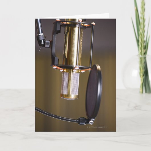 Studioのマイク カード (正面)