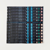 Studioサウンドミキサー、より優れたnatを実現するテクノロジギア タペストリー (正面(横))