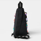 Studio16 pouch printed backpack スリングバッグ (裏面)