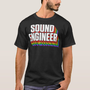 Studio Audio EngineerおもしろいSing Sound Guy Tech Tシャツ
