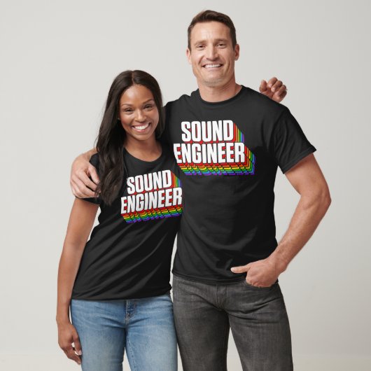 Studio Audio EngineerおもしろいSing Sound Guy Tech Tシャツ (ユニセックス)