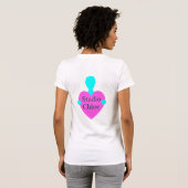 Studio Chloe ロゴTシャツ レディースカット Tシャツ (裏面フル)