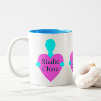 Studio Chloe Triple logo mug ツートーンマグカップ
