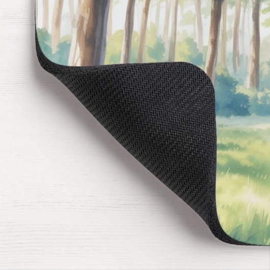 Studio Ghibli Inspired Forest Mousepad マウスパッド (コーナー)