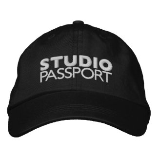 STUDIO PASSPORTロゴ 刺繍入りキャップ