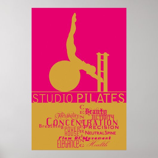 Studio Pilates – ポスター (正面)