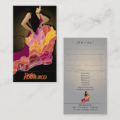 StudioFlamenco – 名刺 (正面/裏面)