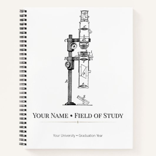 Studium & Lehre – personalisiertes Design ノートブック (正面)