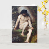 Study for Paradise Lost Fine Art Greetings Card カード (黄色い花)