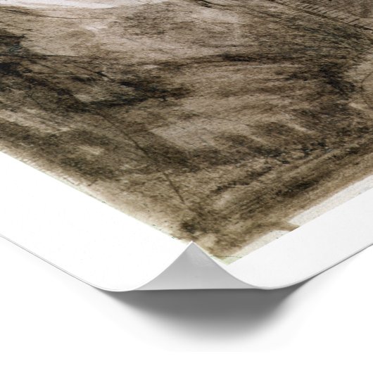 Study for "Saul and the Witch of Endor" ポスター (角)