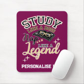 Study Like a Boss, Nap Like a Legend, College gift マウスパッド (マウス)