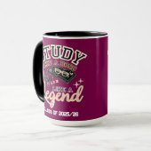 Study Like a Boss, Nap Like a Legend, College gift マグカップ (正面左)