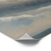 Study of Clouds with a Sunset near Rome ポスター (角)