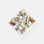 Study of diurnal butterflies by Paul Gervais スタンダードカクテルナプキン (角)