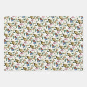 Study of diurnal butterflies by Paul Gervais ラッピングペーパーシート (正面)