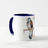 Study of Lesser Kestrel and Flower, Arcimboldo マグカップ (正面左)