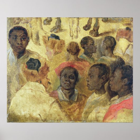 Study of Moorish Heads ポスター (正面)