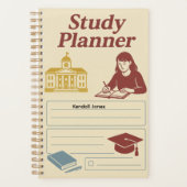 Study Planner for School, College & University プランナー手帳 (正面)