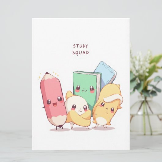 Study Squad Back to School カード (スタンド正面)