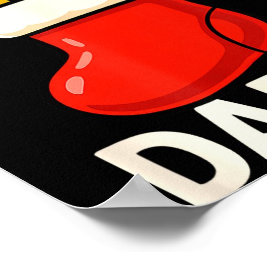 Stuff Me Daddy Christmas Stocking Naughty Christma ポスター (角)