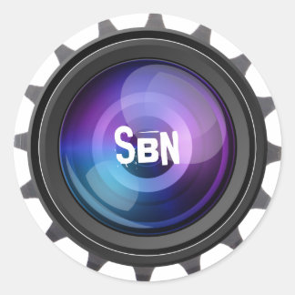 StuffByNickラウンドロゴカラー ラウンドシール