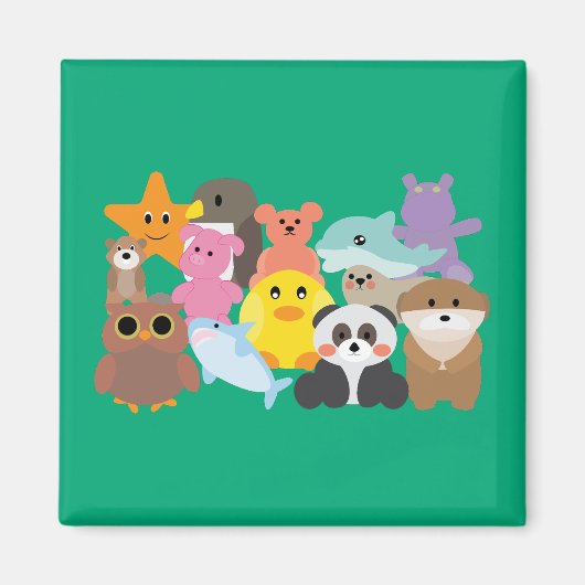 Stuffed Toys  マグネット (正面)