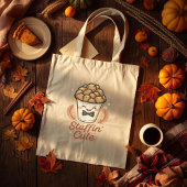 Stuffin’ Cute - Funny Thanksgiving Stuffing Pun  トートバッグ