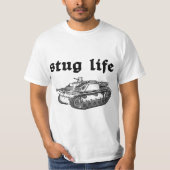 StuG Life - WW2 Tank History  Tシャツ (正面)