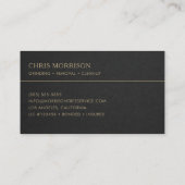 Stump Grinding Business Card 名刺 (裏面)