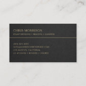 Stump Removal Business Card 名刺 (裏面)