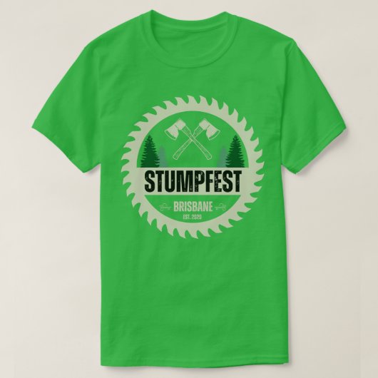 Stumpfest Brisbane Australia Tシャツ (デザイン正面)