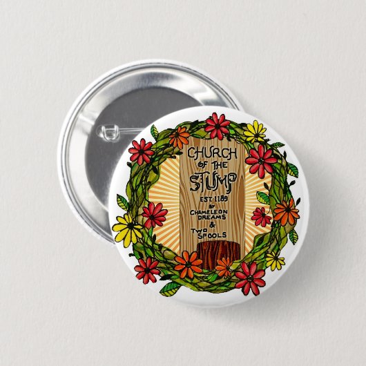 Stumpy 缶バッジ (正面&裏面)