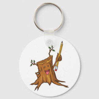 Stumpy Keychain白 キーホルダー