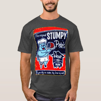 STUMPY PETESハウスオブハム広告プリント Tシャツ