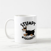 Stumpy Wigglebutt! コーヒーマグカップ (左)