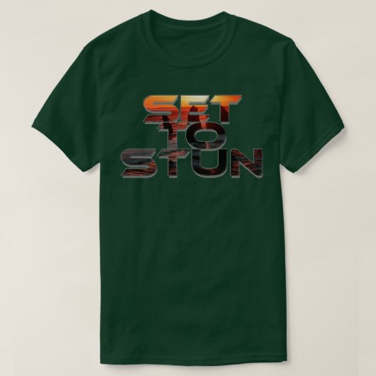 Stunに設定 Tシャツ (デザイン正面)