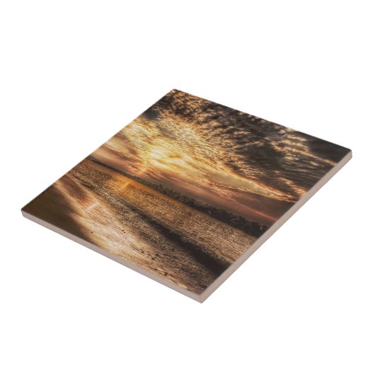 Stunning Beach Sunrise タイル (側面)