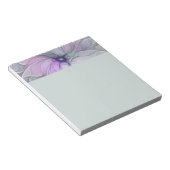 Stunning Beauty Modern Abstract Fractal Art Flower ノートパッド (アングル)