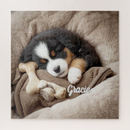 Stunning Bernese Mountain Dog Personalized ジグソーパズル